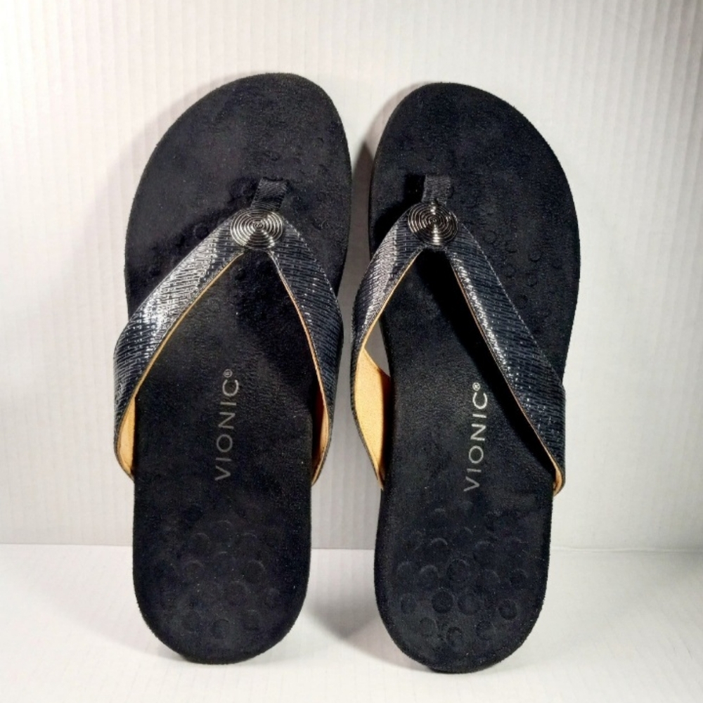 Vionic Hilda Woven Sandals - Size 10 Women